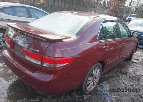 2004 Honda Accord 2.4 Ex из США, поврежденный, VIN 1HGCM56824A142072